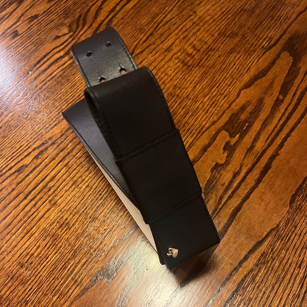 SOLD Black Kate Spade Bow Belt